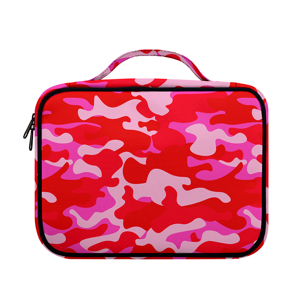 Hot Pink Camouflage Print Briefcase Bible Bag