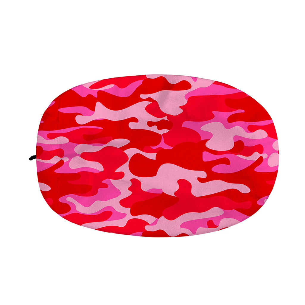 Hot Pink Camouflage Print Car Side Mirror Covers