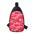 Hot Pink Camouflage Print Sling Bag