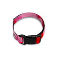 Hot Pink Camouflage Print Dog Collar