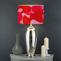 Hot Pink Camouflage Print Drum Lamp Shade
