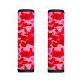 Hot Pink Camouflage Print Handle Covers