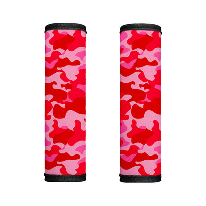 Hot Pink Camouflage Print Handle Covers