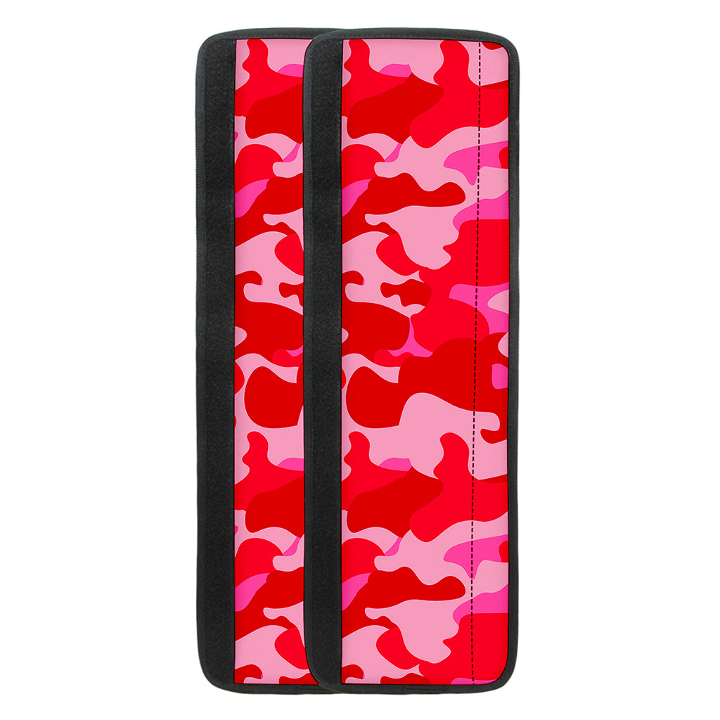 Hot Pink Camouflage Print Refrigerator Handle Covers