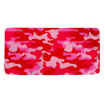 Hot Pink Camouflage Print Towel
