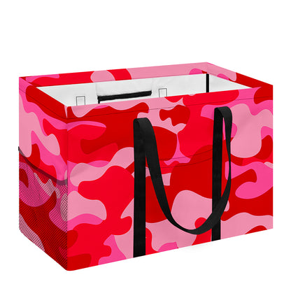 Hot Pink Camouflage Print Utility Tote Bag