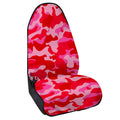 Hot Pink Camouflage Print Waterproof Car Seat Cover