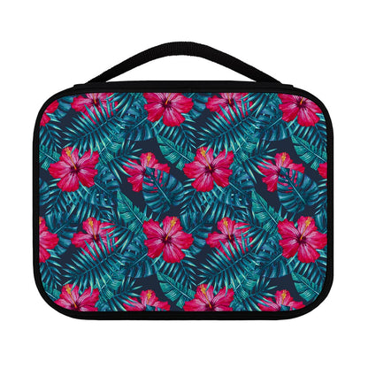 Hot Pink Hibiscus Tropical Pattern Print Classic Bible Case