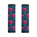 Hot Pink Hibiscus Tropical Pattern Print Handle Covers