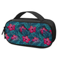Hot Pink Hibiscus Tropical Pattern Print Portable Cooler Travel Case