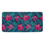 Hot Pink Hibiscus Tropical Pattern Print Towel