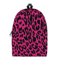 Hot Pink Leopard Print School Backpack