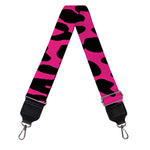 Hot Pink Leopard Print Bag Strap