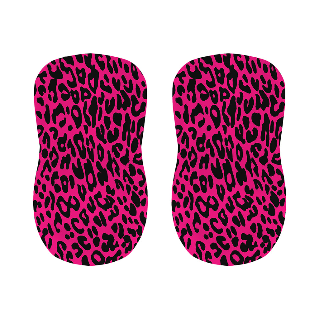 Hot Pink Leopard Print Bar Stool Covers