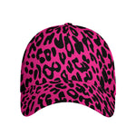 Hot Pink Leopard Print Baseball Cap