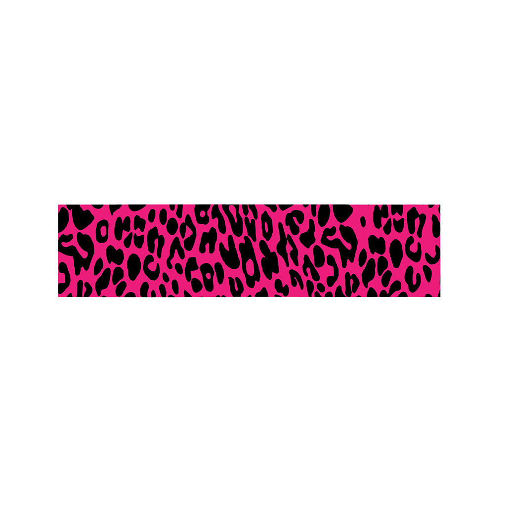 Hot Pink Leopard Print Bed Runner