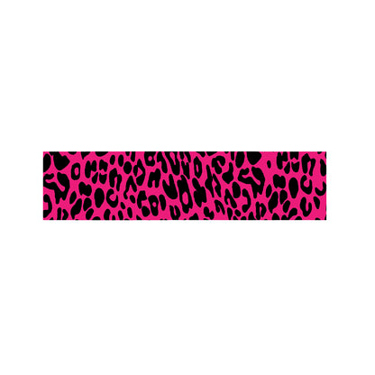 Hot Pink Leopard Print Bed Runner