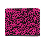 Hot Pink Leopard Print Bifold Wallet