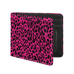 Hot Pink Leopard Print Bifold Wallet