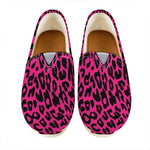Hot Pink Leopard Print Casual Shoes