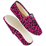 Hot Pink Leopard Print Casual Shoes