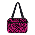 Hot Pink Leopard Print Double Strap Bible Bag
