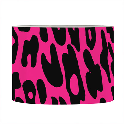 Hot Pink Leopard Print Drum Lamp Shade