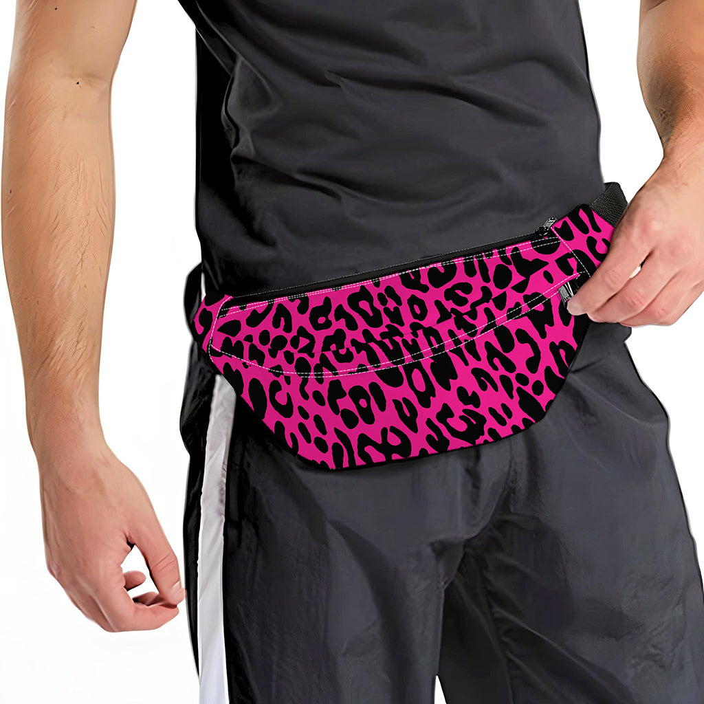 Hot Pink Leopard Print Fanny Pack