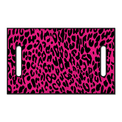 Hot Pink Leopard Print Golf Cart Seat Cover