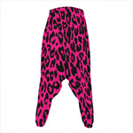 Hot Pink Leopard Print Hammer Pants