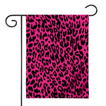 Hot Pink Leopard Print House Flag