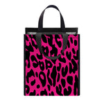 Hot Pink Leopard Print Insulated Lunch Tote