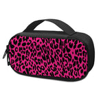 Hot Pink Leopard Print Insulin Cooler Travel Case