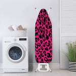 Hot Pink Leopard Print Ironing Board Cover