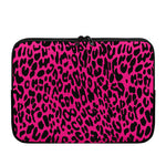 Hot Pink Leopard Print Laptop Sleeve
