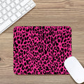 Hot Pink Leopard Print Mouse Pad