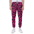 Hot Pink Leopard Print Joggers