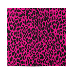 Hot Pink Leopard Print Silk Bandana