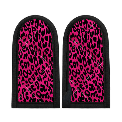 Hot Pink Leopard Print Skillet Handle Cover