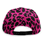 Hot Pink Leopard Print Snapback Cap