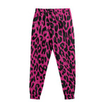 Hot Pink Leopard Print Sweatpants