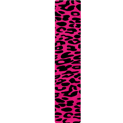 Hot Pink Leopard Print Table Runner