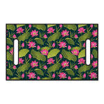 Hot Pink Lotus Pattern Print Golf Cart Seat Cover