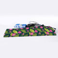 Hot Pink Lotus Pattern Print Sports Towel