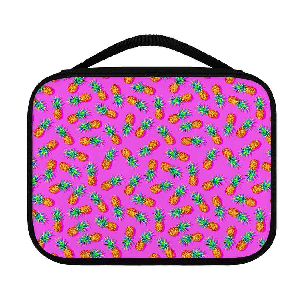 Hot Pink Pineapple Pattern Print Classic Bible Case
