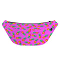 Hot Pink Pineapple Pattern Print Fanny Pack