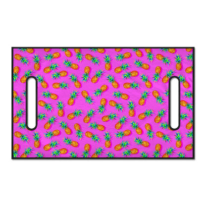 Hot Pink Pineapple Pattern Print Golf Cart Seat Cover
