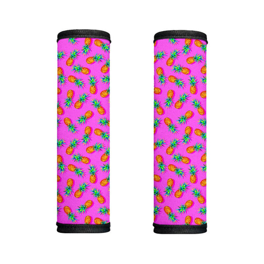 Hot Pink Pineapple Pattern Print Handle Covers