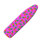 Hot Pink Pineapple Pattern Print Ironing Board Cover
