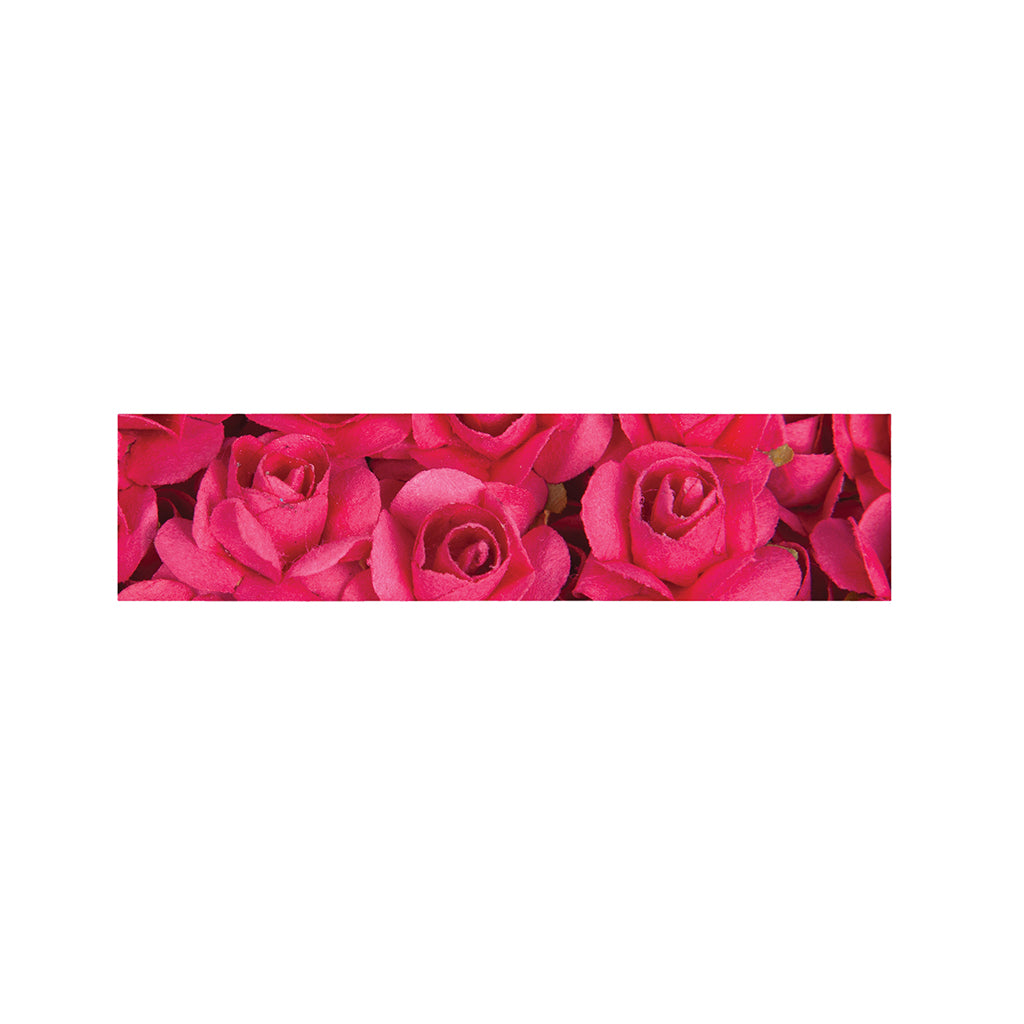 Hot Pink Rose Print Bed Runner